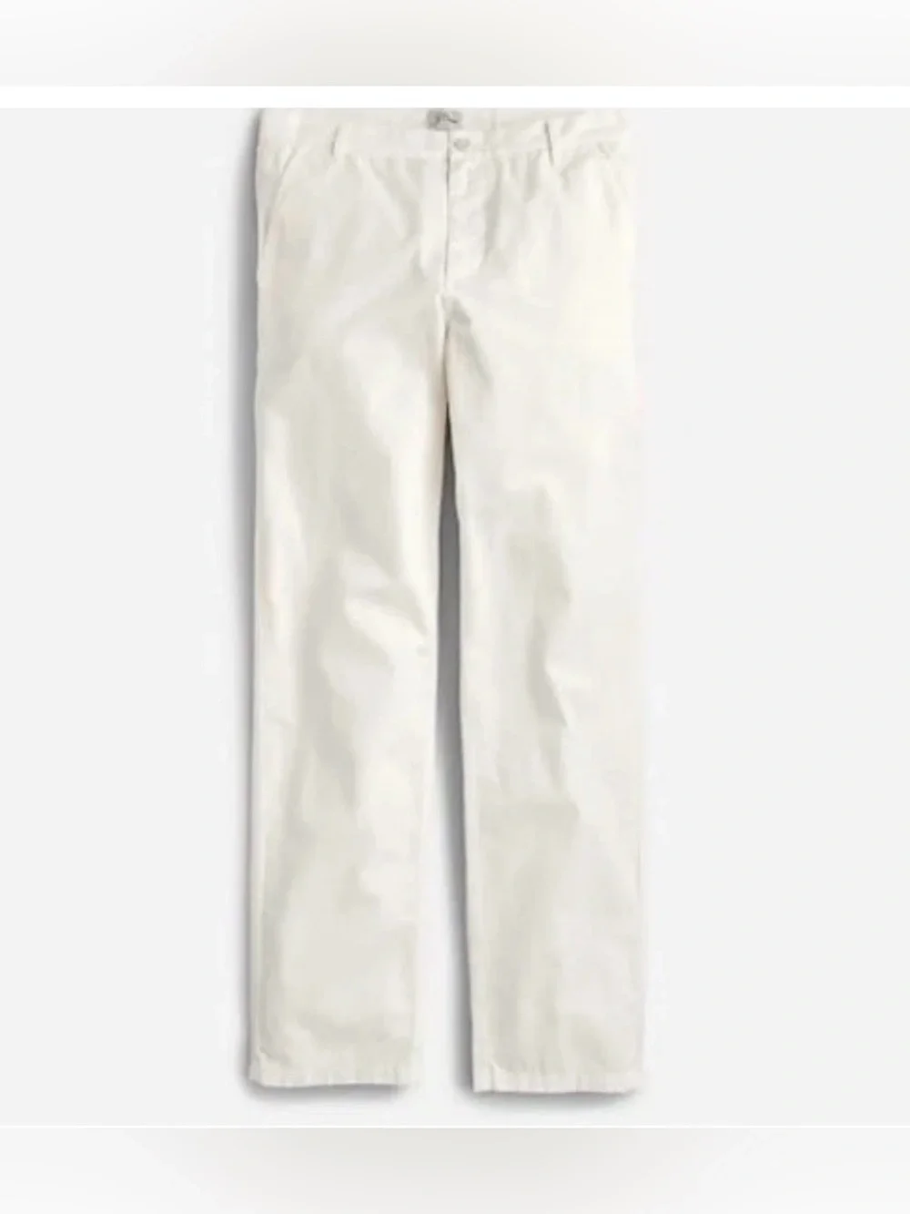J crew slouchy boyfriend chino pants natural 26 NEW